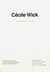 Anonym - Cécile Wick