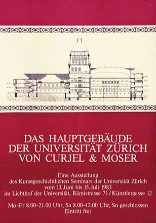 Anonym - Hauptgebäude von Curjel & Moser
