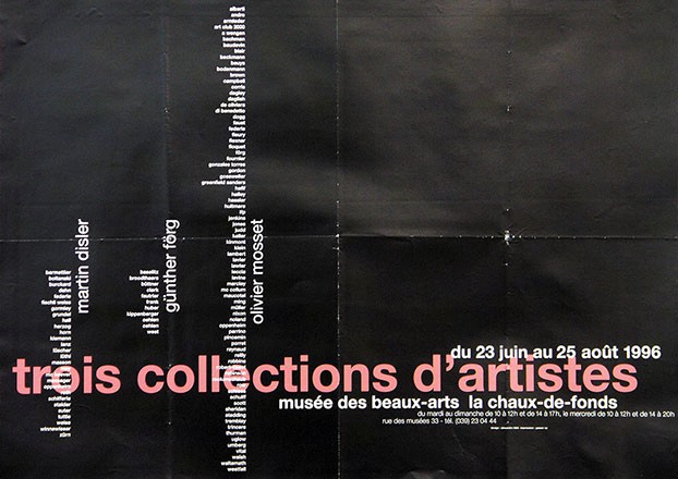 Lüthi Alexandre - Trois collections d'artistes