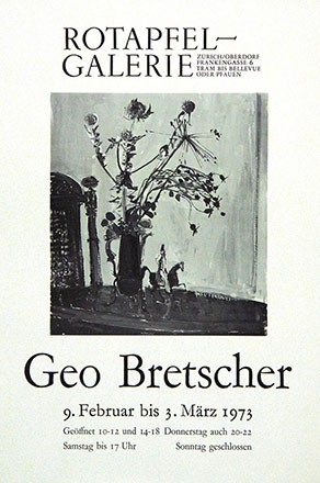 Anonym - Geo Bretscher - Rotapfel-Galerie
