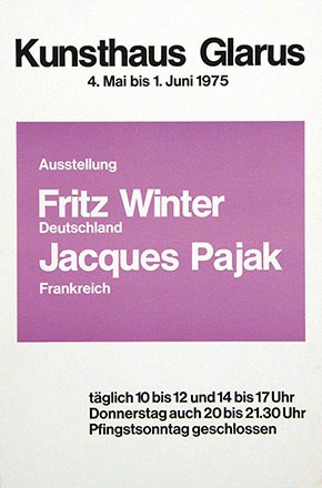 Anonym - Fritz Winter / Jacques Pajak