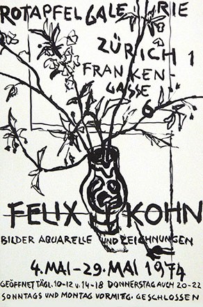 Anonym - Felix Kohn - Rotapfel Galerie Zürich