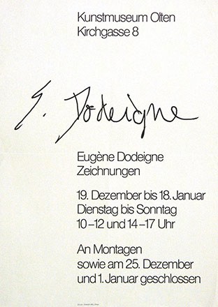 Anonym - Eugène Dodeigne 