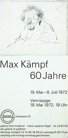 Anonym - Max Kämpf - 60 Jahre