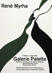 Anonym - René Myrha - Galerie Palette