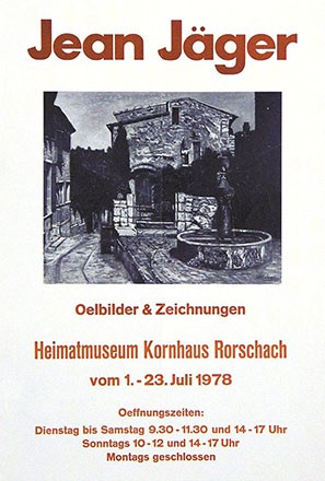 Anonym - Jean Jäger - Kornhaus Rorschach