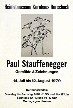 Anonym - Paul Stauffenegger - Heimatmuseum