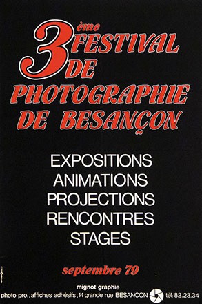 Mignot Graphie - Festival de Photographie de Besançon