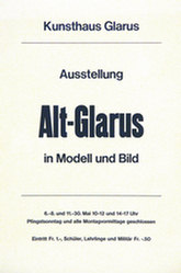 Anonym - Alt-Glarus in Modell und Bild