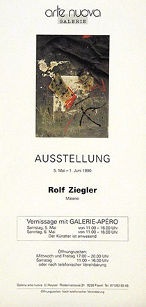 Anonym - Rolf Ziegler - Galerie Arte nuova
