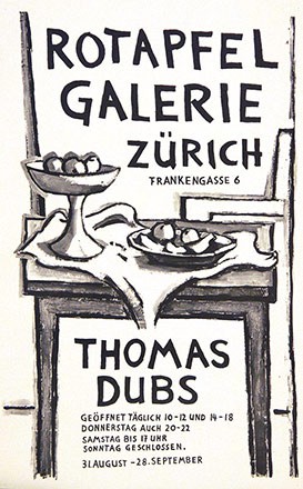 Anonym - Thomas Dubs - Rotapfel Galerie Zürich