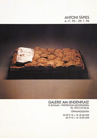 Anonym - Antoni Tàpies - Galerie am Lindenplatz