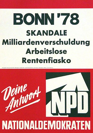 Anonym - Bonn 78 Skandale - NPD