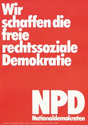 Anonym - Freie rechtszentrale Demokratie - NPD