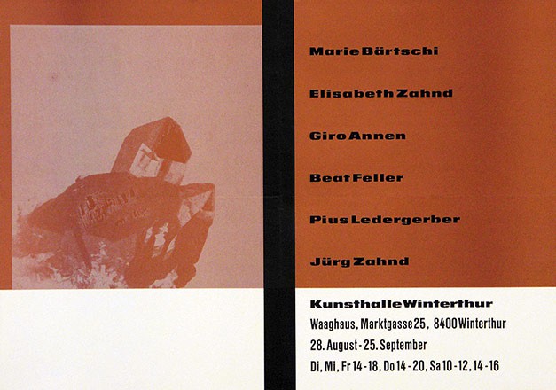 Anonym - Diverse Künstler - Kunsthalle Winterthur