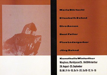 Anonym - Diverse Künstler - Kunsthalle Winterthur