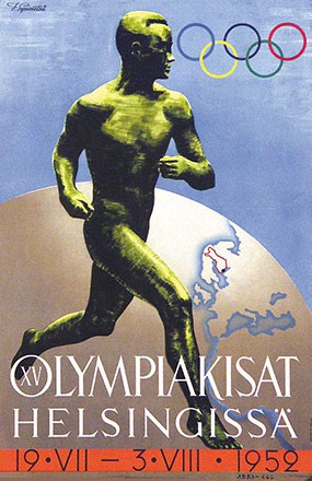 Sysimetsä Ilmari - Olympiakisat Helsingissä