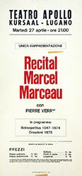 Anonym - Recital Marcel Marceau