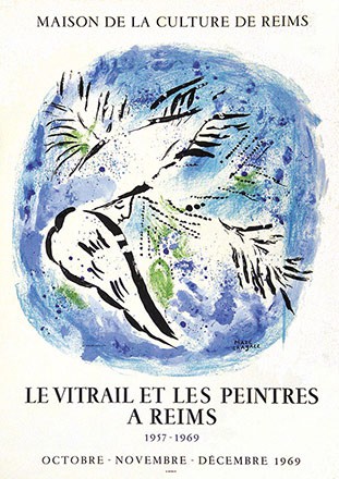 Chagall Marc - Le Vitrail et les Peintre a Reims