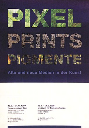 Ting Julie & Rufer Andreas - Pixel Prints Pigmente